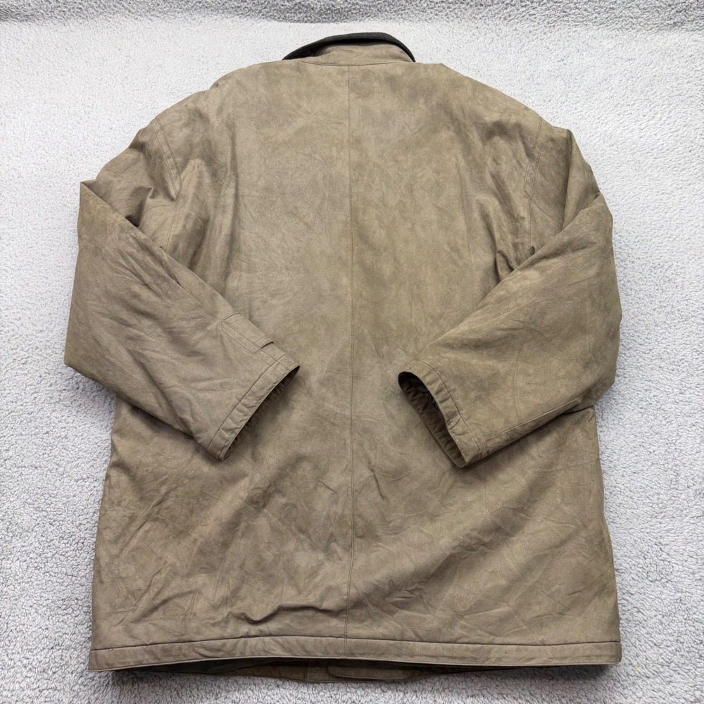 Roman Rothschild of Switzerland 923030 Size 25 Mens XL Amaretta Faux Suede Coat - Picture 2 of 16